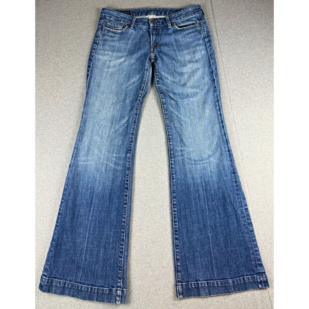 Citizens of Humanity Jeans Womens 30 Low Rise Flare Full Leg Y2K Made USA